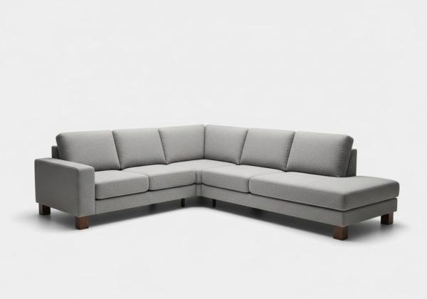 Modern Grey Sectional