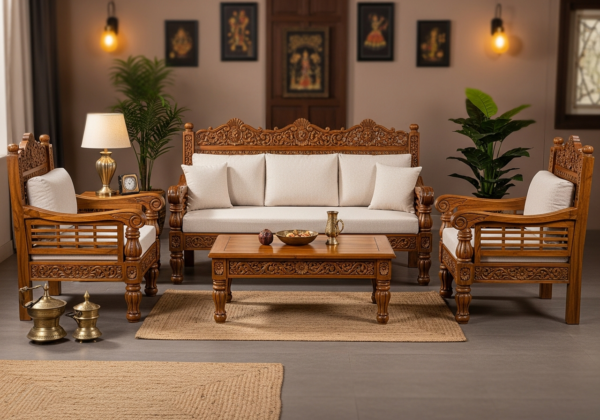 Heritage Teak Wood Set